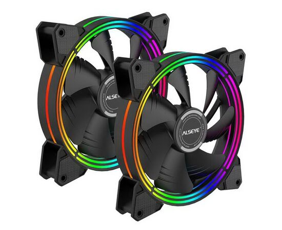  СВО Alseye H280 TDP 200W Universal Platfrom PWM Single 5colors+ LED 140mm*2 