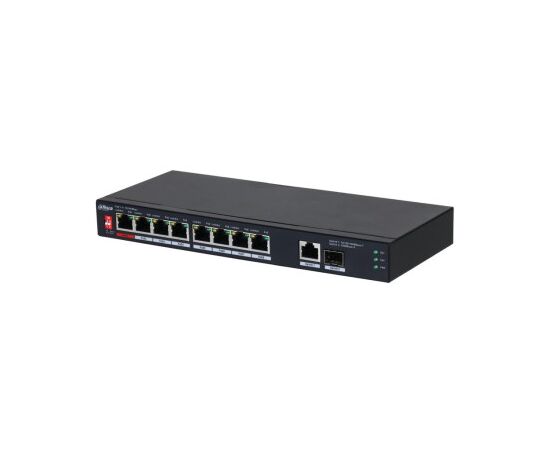  Коммутатор Dahua (DH-PFS3110-8ET1GT1GF-96) 8x100Mb 1G 