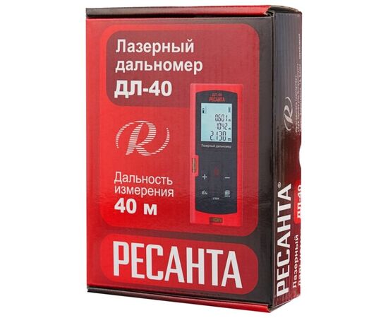  Лазерный дальномер Ресанта ДЛ-40 