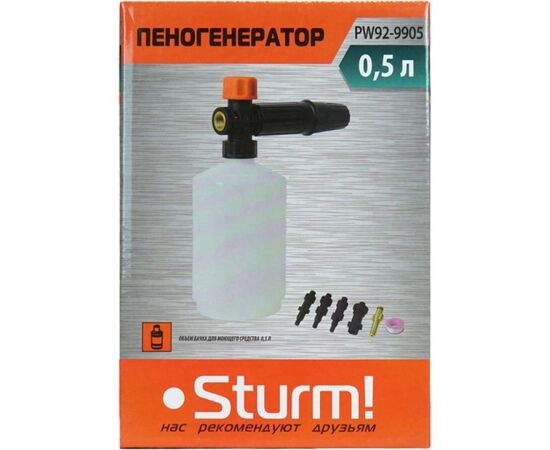  Насадка пенной чистки Sturm! PW92-9905 0.5л. 