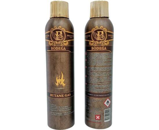  Баллон с бутаном для газовых зажигалок BODEGA 8681863081201 300 мл 
