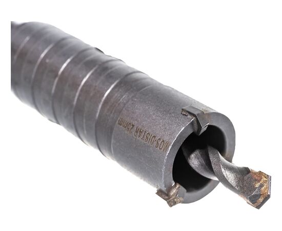  Коронка по бетону МOS-DISTAR SDS+ (MS-CBT25) 25хМ16/3 резца с переходником 
