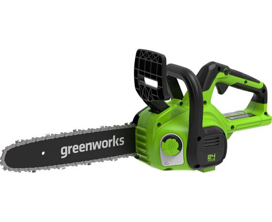  Цепная пила GreenWorks G24CS25K2 c АКБ 2Ач и ЗУ (2007707UA) 