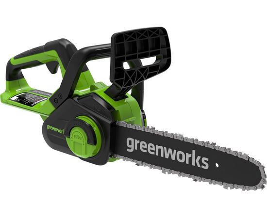  Цепная пила GreenWorks G24CS25K2 c АКБ 2Ач и ЗУ (2007707UA) 