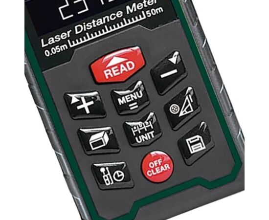  Дальномер лазерный KLPRO KLLZM120B с Bluetooth-камерой 120 метров, шнур USB, диск с ПО, чехол, батарейки ААА 