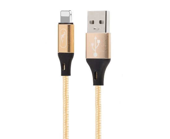  Кабель USB - Apple lightning SKYDOLPHIN S55L 100см 2,4A (gold) (206480) 
