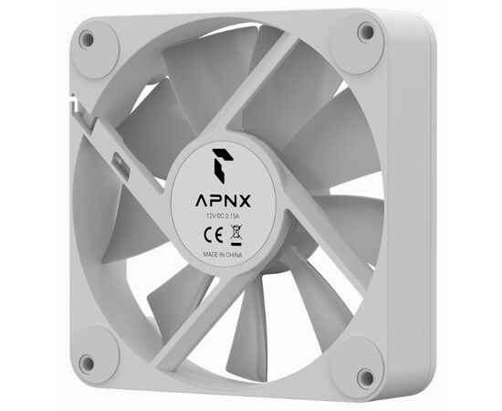  Вентилятор Aerocool APNX FP1-120 PWM ARGB (FP1-120 WH) 120x120mm 4-pin 15-33dB 160gr LED Ret 