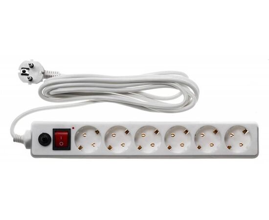  Сетевой фильтр Buro 600SH-16-3-W 3м (6 розеток) белый 