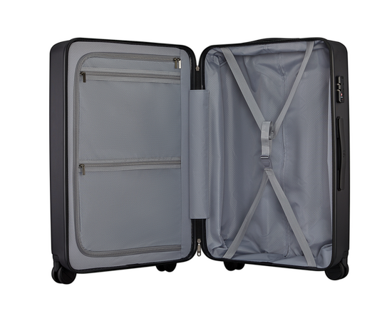  Чемодан NINETYGO Danube Max luggage 24'' (224403) Черный 