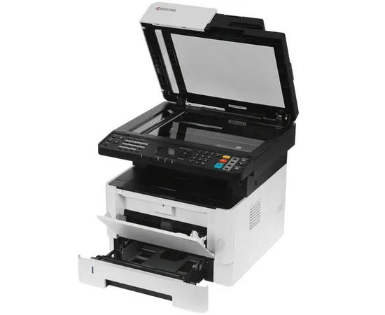  Kyocera M2135dn МФУ лазерное Ч/Б  A4,35стр/мин.,принт/сканер/копир,ADF.,дуплекс,1*250,512Мб,сеть, старт на 1000 стр. (1102S03NL0) 