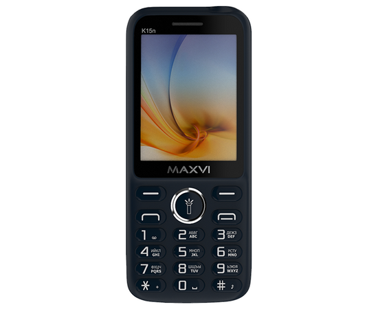  Мобильный телефон Maxvi K15n Blue 