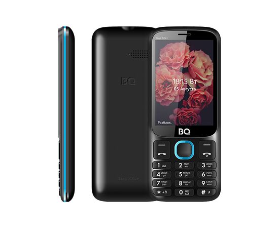  BQ 3590 Step XXL+ Black+Blue, SC6531H, 1, 208MHZ, Nuclues, 64 Mb, 64 Mb, 2G GSM 850/900/1800/1900, Bluetooth Версия 2.1 Экран: 3.5 ", 3:2, 320*480, TN Основная камера: , Фронтальная камера: , Кол-во СИМ: 2, Mini, Mini, карта памяти MicroSD до 64 ГБ, Отдел 