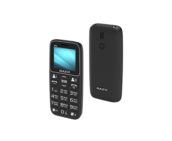  Мобильный телефон MAXVI B110 black 