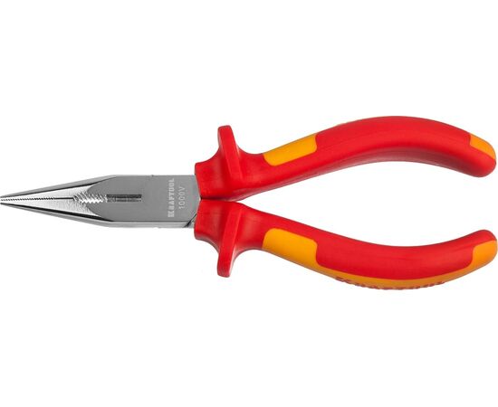  Тонкогубцы KRAFTOOL Electro-Kraft 2202-3-16_z01, Cr-Mo сталь, 160мм 