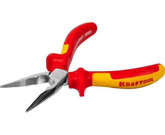  Тонкогубцы KRAFTOOL Electro-Kraft 2202-3-16_z01, Cr-Mo сталь, 160мм 