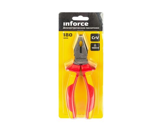  Пассатижи Inforce 06-18-19 диэлектрические 180 мм 1000В 