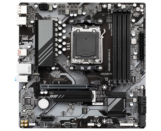  MB sAM5 Gigabyte A620M Gaming X AMD A620, 4xDDR5-5200, HDMI+DP, 1xPCI-Ex16, 1xPCI-Ex1, 4xSATA3(RAID 0/1/10), 1xM.2, 8 Ch Audio, GLan, (2+2)x 
