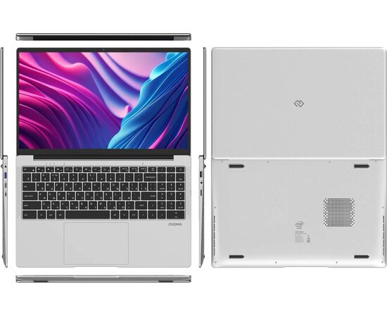  Ноутбук DIGMA Eve C5801 (DN15CN-8CXW03) 15.6" IPS FHD/Cel N4020/8Gb/256Gb SSD/VGA int/W11Pro/silver 