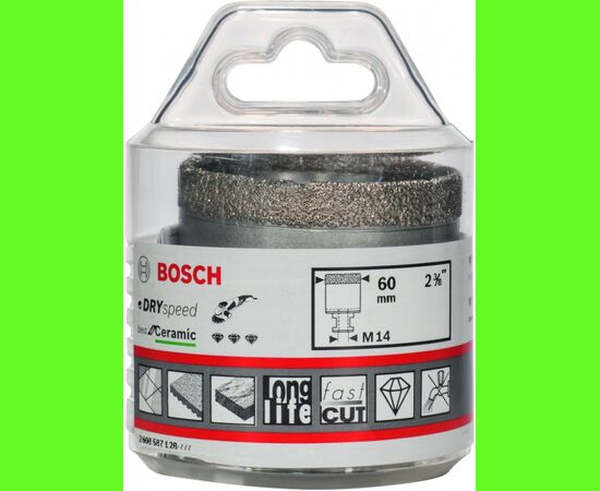  Коронка алмазная Bosch Dry Speed 2.608.587.128 