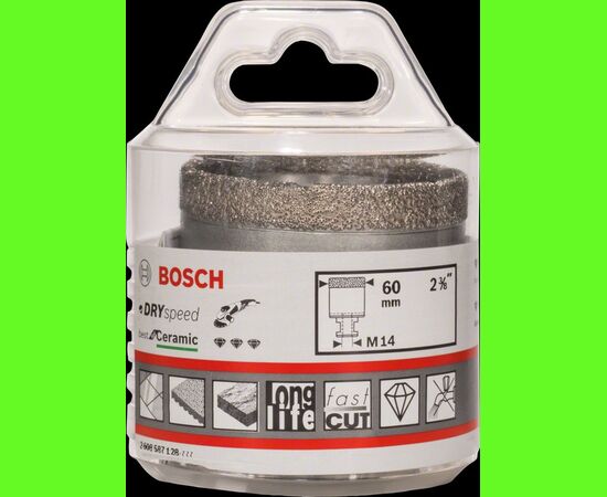  Коронка алмазная Bosch Dry Speed 2.608.587.128 