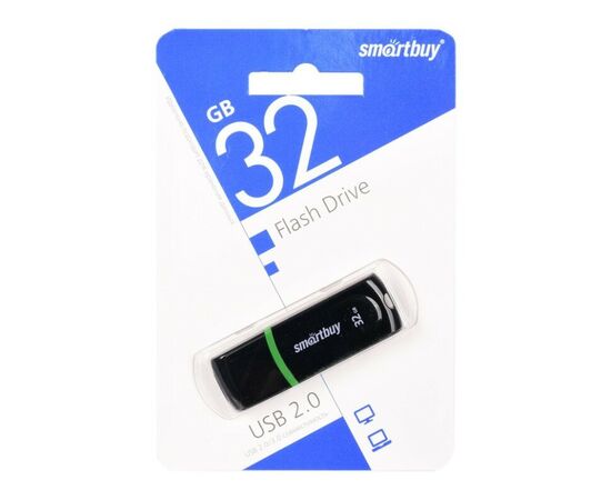  USB  32GB  Smart Buy  Paean  чёрный 