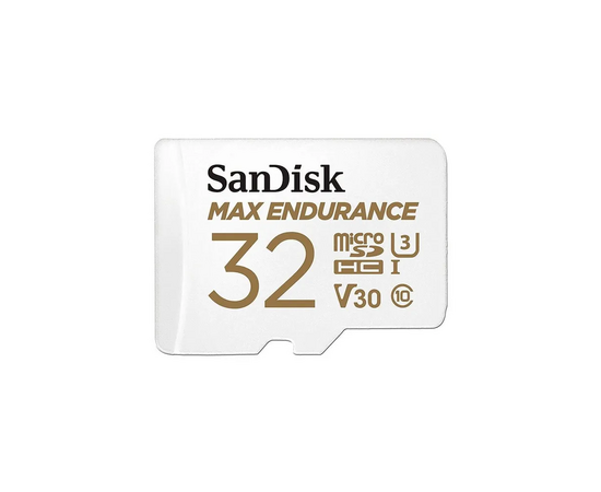  MicroSD  32GB  SanDisk Class 10 Max Endurance UHS-I V30 U3 (100 Mb/s) + SD адаптер 