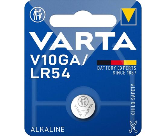  Элемент питания VARTA V10GA/LR54 Electronics (1/10/100) 