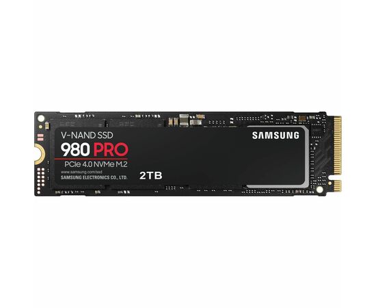 Внутренний SSD  Samsung 2TB  980 Pro, PCIe 3x4, R/W -5000/7000 MB/s, (M.2),2280, MLC V-NAND 3-bit 