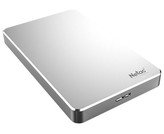  Внешний HDD  Netac  1 TB K330 серебро, 2.5", USB 3.0 