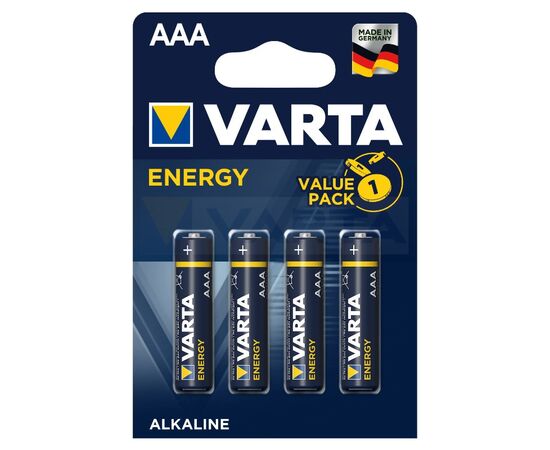  Элемент питания VARTA  LR03 ENERGY (4 бл)  (4/40/200) 