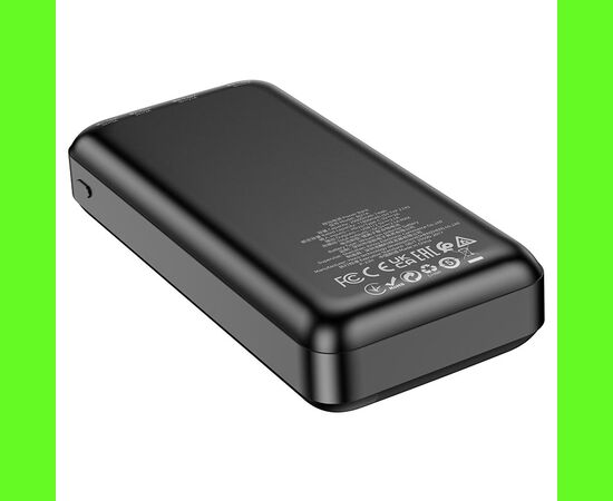  Аккумулятор внешний Borofone BJ27A, Pindar, 20000mAh, цвет: чёрный (1/42) 