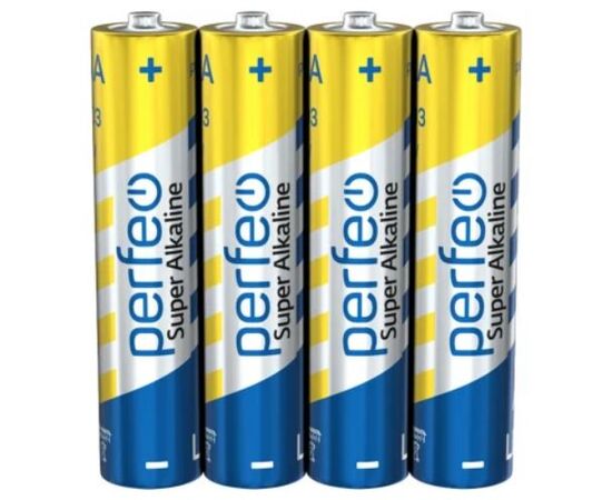  Батарейка Perfeo LR03/4SH Super Alkaline 