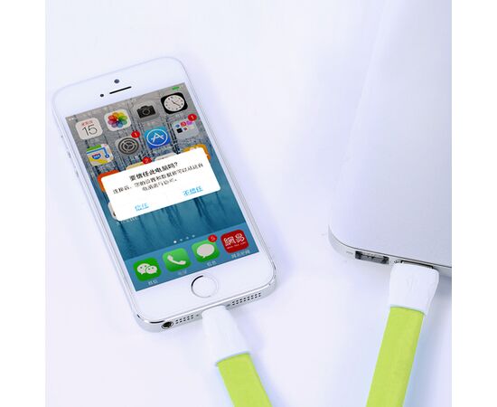  Кабель USB REMAX RC-011m Full Speed 2 USB - MicroUSB, 2.1А, 1 м, зеленый 