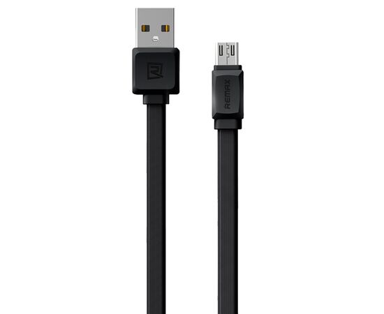 Кабель USB REMAX RC-129m Fast Pro USB - MicroUSB, 2.4А, 1 м, черный 