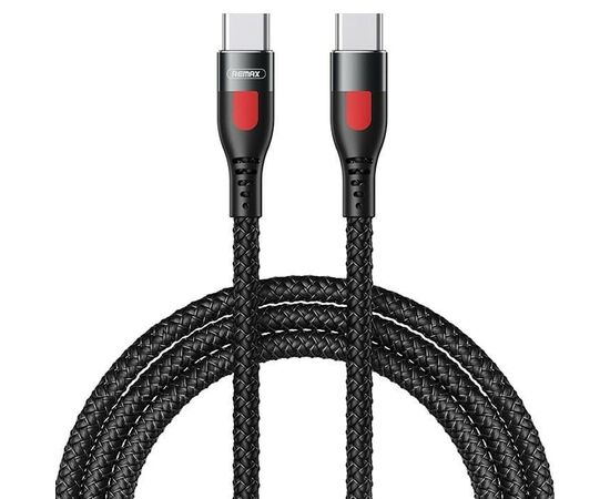  Кабель USB-C REMAX RC-151cc Super Type-C - Type-C, 4.5A, 1 м, черный 