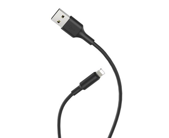  Кабель USB HOCO X25 Soarer USB - Lightning, 2А, 1 м, черный 