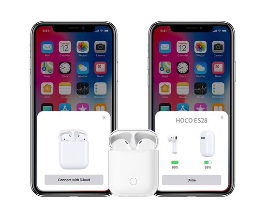  Беспроводные наушники TWS HOCO ES28 Original, Bluetooth, белый 