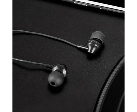  Проводные наушники HOCO M14 Inital, Jack 3.5mm, 1.2 м, черный 