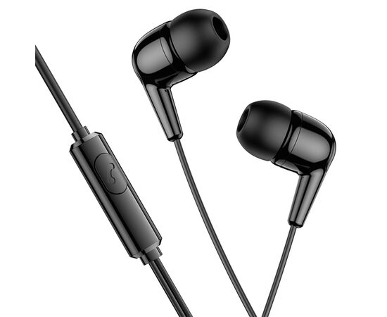  Проводные наушники HOCO M97 Enjoy, Jack 3.5mm, 1.2 м, черный 