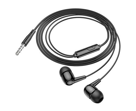  Проводные наушники HOCO M97 Enjoy, Jack 3.5mm, 1.2 м, черный 