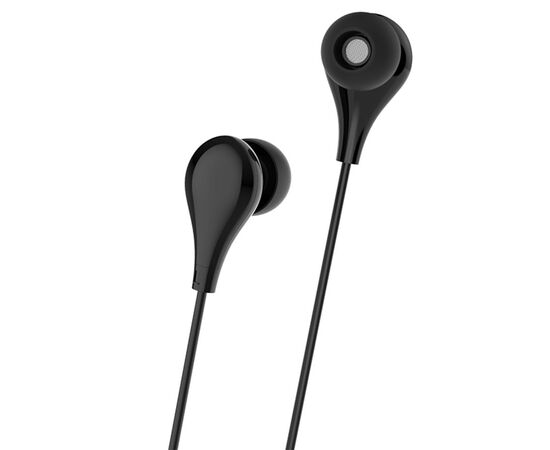  Проводные наушники BOROFONE BM24 Milo, Jack 3.5mm, 1.2 м, черный 