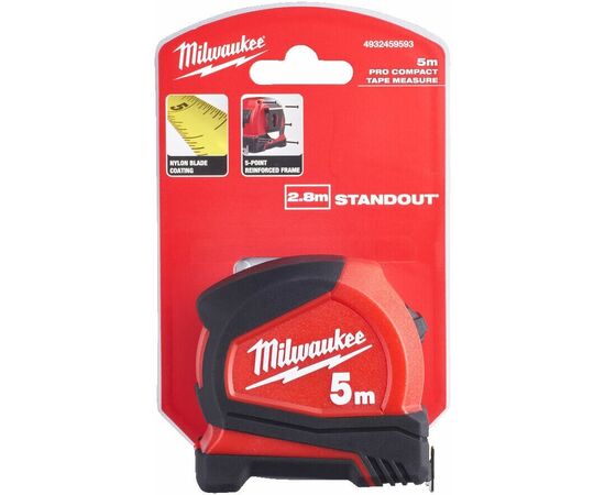  Рулетка Milwaukee Procompact 4932459593 5мx25мм 