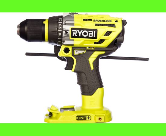  Дрель Ryobi ONE+ R18PD7-0 бесщеточная ударная без аккумулятора в комплекте 5133003941 
