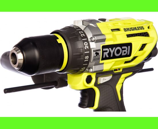  Дрель Ryobi ONE+ R18PD7-0 бесщеточная ударная без аккумулятора в комплекте 5133003941 