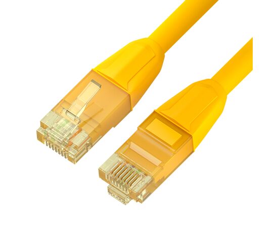  Патч-корд Greenconnect GCR-52787 прямой 1.0m LSZH UTP кат.6, желтый 