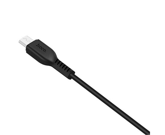  Кабель USB HOCO X20 Flash USB - MicroUSB, 2.4А, 1 м, черный 