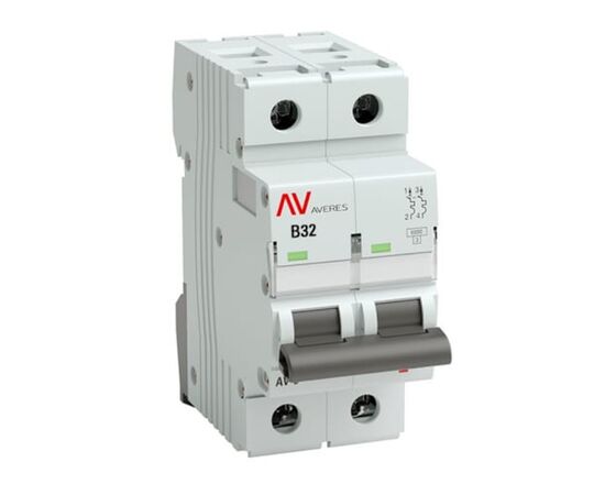  Автоматический выключатель EKF Averes AV-10 (mcb10-2-32B-av) 32A 10kA 2P 