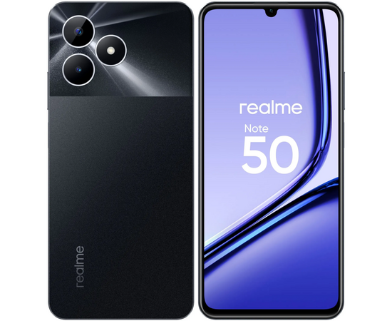 Смартфон Realme Note 50 4/128Gb Black 