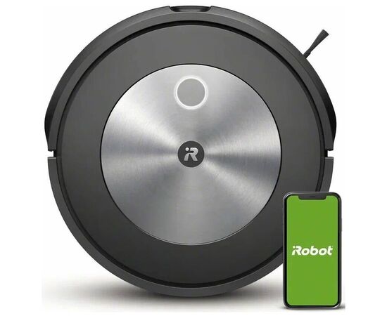  Пылесос-робот Irobot Roomba J7 J715840 RND черный/черный 60Вт 