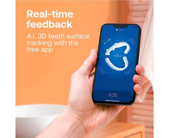  Электрическая зубная щетка Bitvae S3 Smart E-Toothbrush (S3 White) с поддержкой прил. для смартфонов (чехол насадки держатель 4 колпачка для наса 